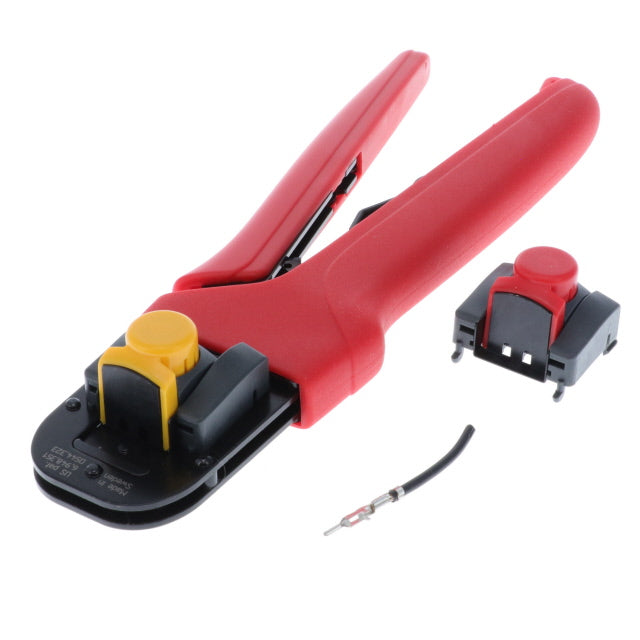 Molex 213309-1300 hand crimp tool for Mega-Fit terminals, 14 AWG