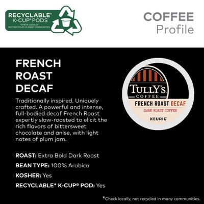French Roast Decaf Extra Bold Coffee - 4
