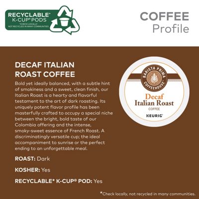 Decaf Italian Roast Coffee - 4
