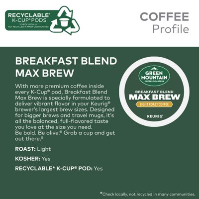 Breakfast Blend Max Brew Coffee - 7