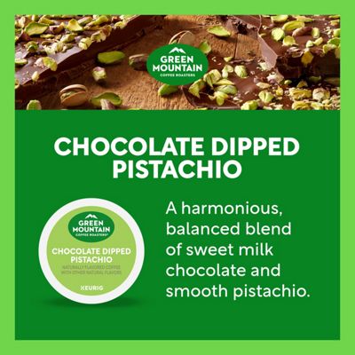 Chocolate Dipped Pistachio Coffee - 6