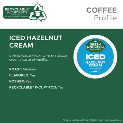 ICED Hazelnut Cream Coffee - 4