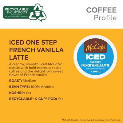 ICED French Vanilla Latte - 3