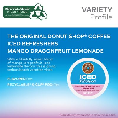 Mango Dragonfruit Lemonade Refresher - 4