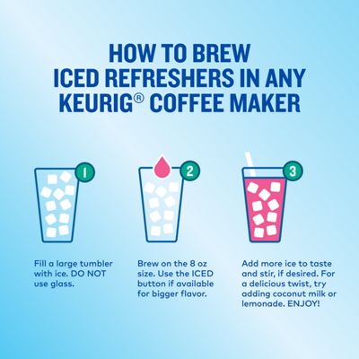 Strawberry Acai Iced Refresher - 8
