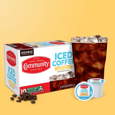 Iced Vanilla Sweet Cream Coffee - 7