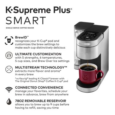 K-Supreme Plus® SMART Single Serve Coffee Maker - image 7