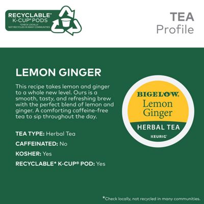 Lemon Ginger Herbal Tea - 6
