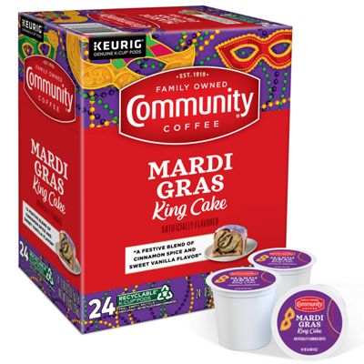 Mardi Gras King Cake Coffee - 2