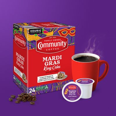 Mardi Gras King Cake Coffee - 6