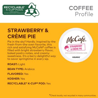 Strawberry & Crème Pie Coffee - 6