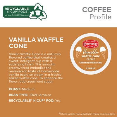 Vanilla Waffle Cone Coffee - 4